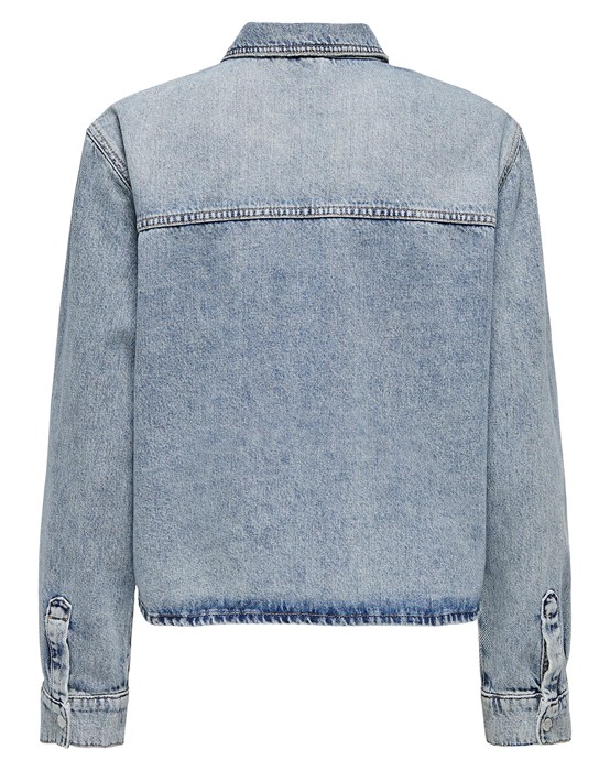 Onlcassie Denim Skjorte - Light Blue Denim